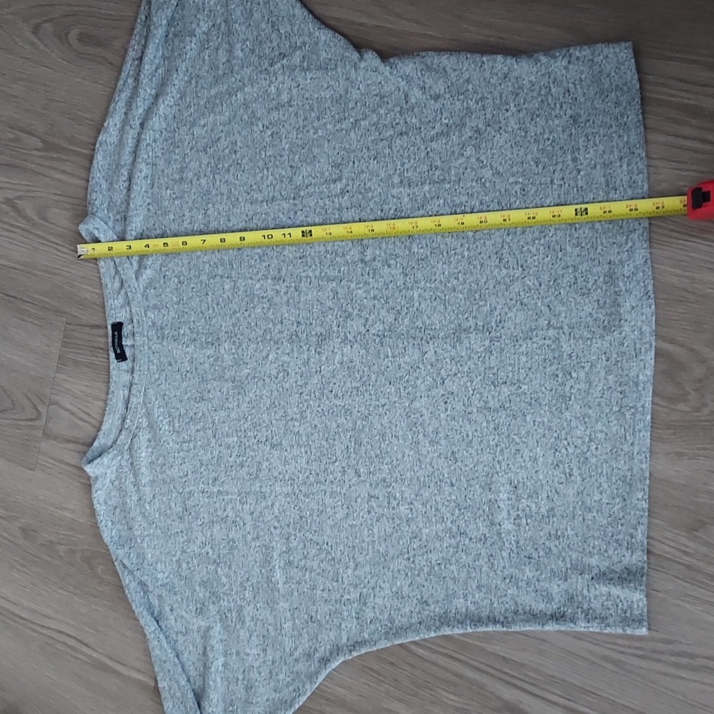 Botanique 3/4 sleeve grey white top - Picture 8 of 8